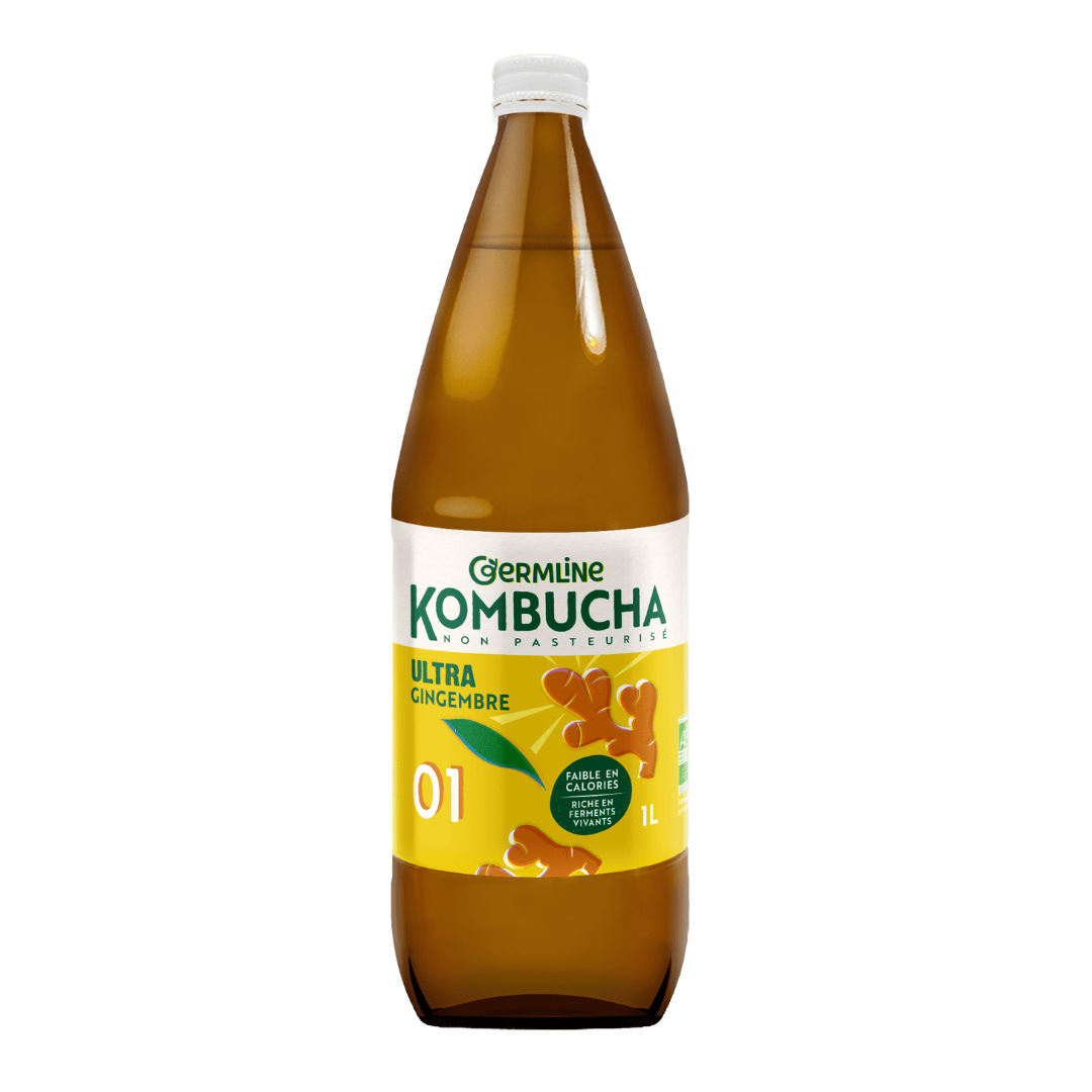 Kombucha frais ultra gingembre 1L